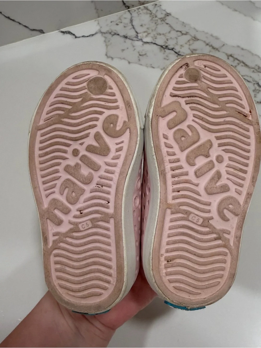 Native Pink Kids Water Shoes